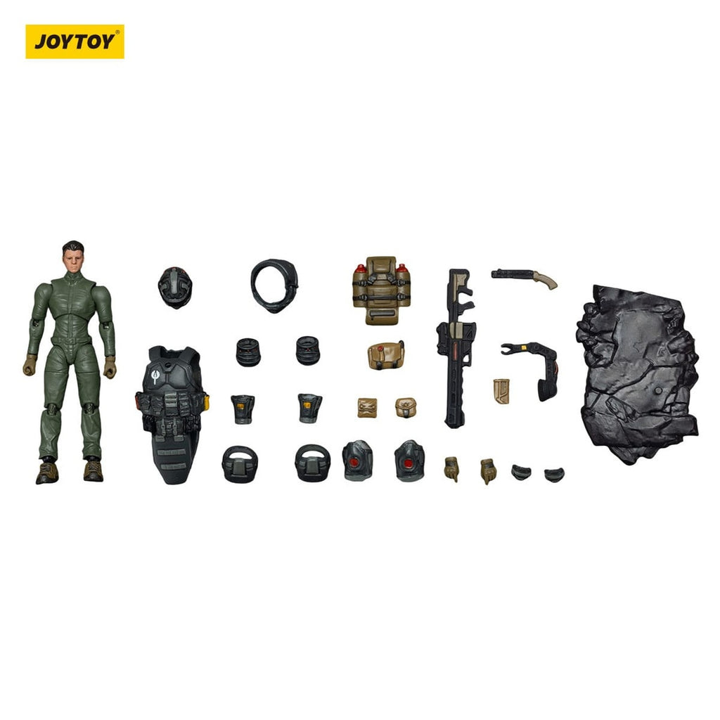 Produktbild Steel Ride Corps Dark Source Actionfigur Assaulter Volok 7 cm