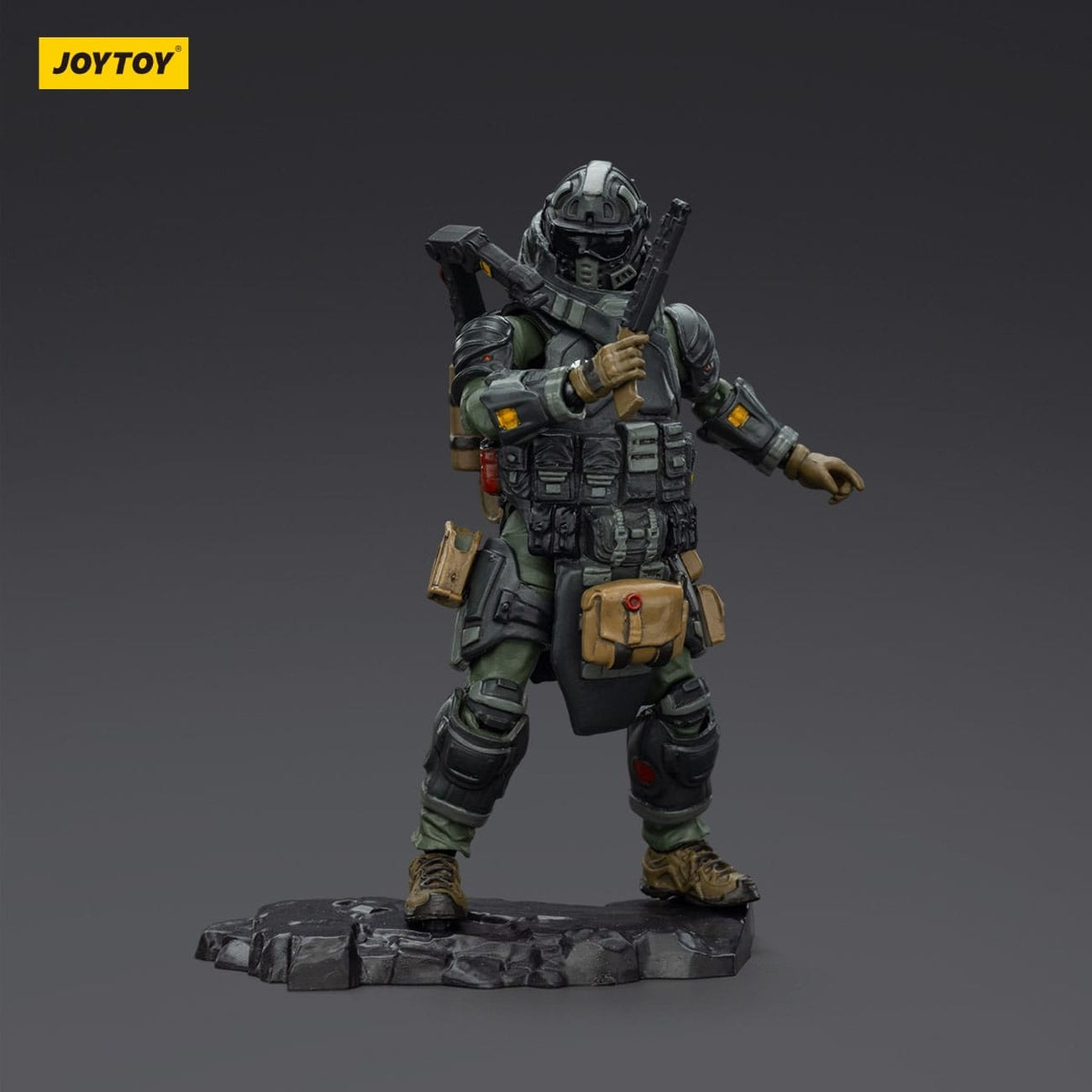 Produktbild Steel Ride Corps Dark Source Actionfigur Assaulter Volok 7 cm