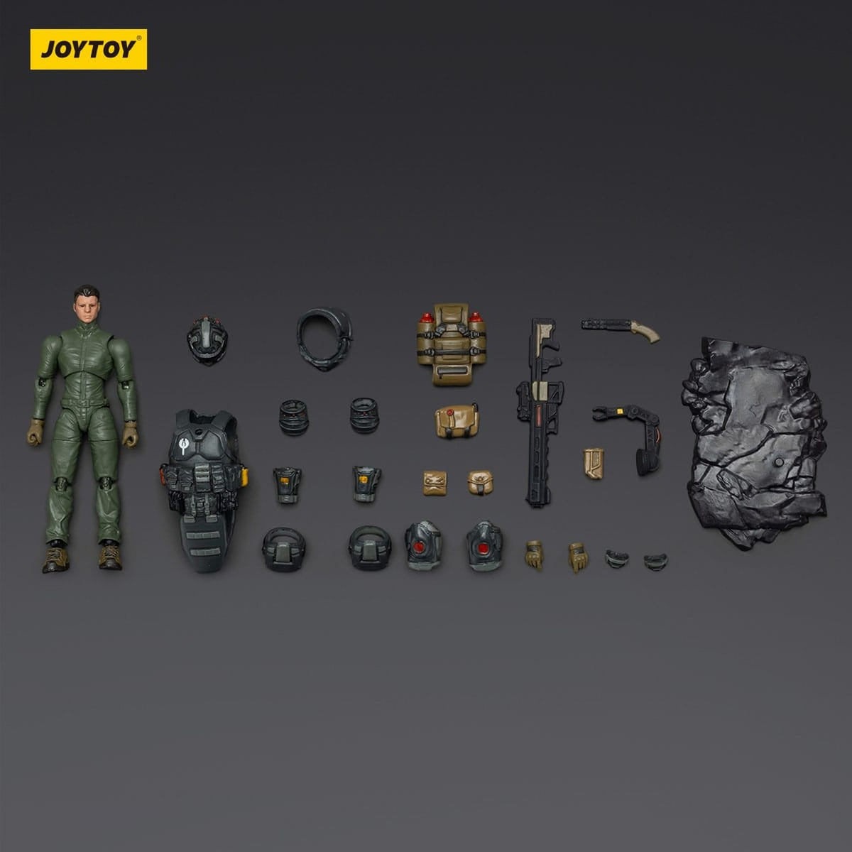 Produktbild Steel Ride Corps Dark Source Actionfigur Assaulter Volok 7 cm