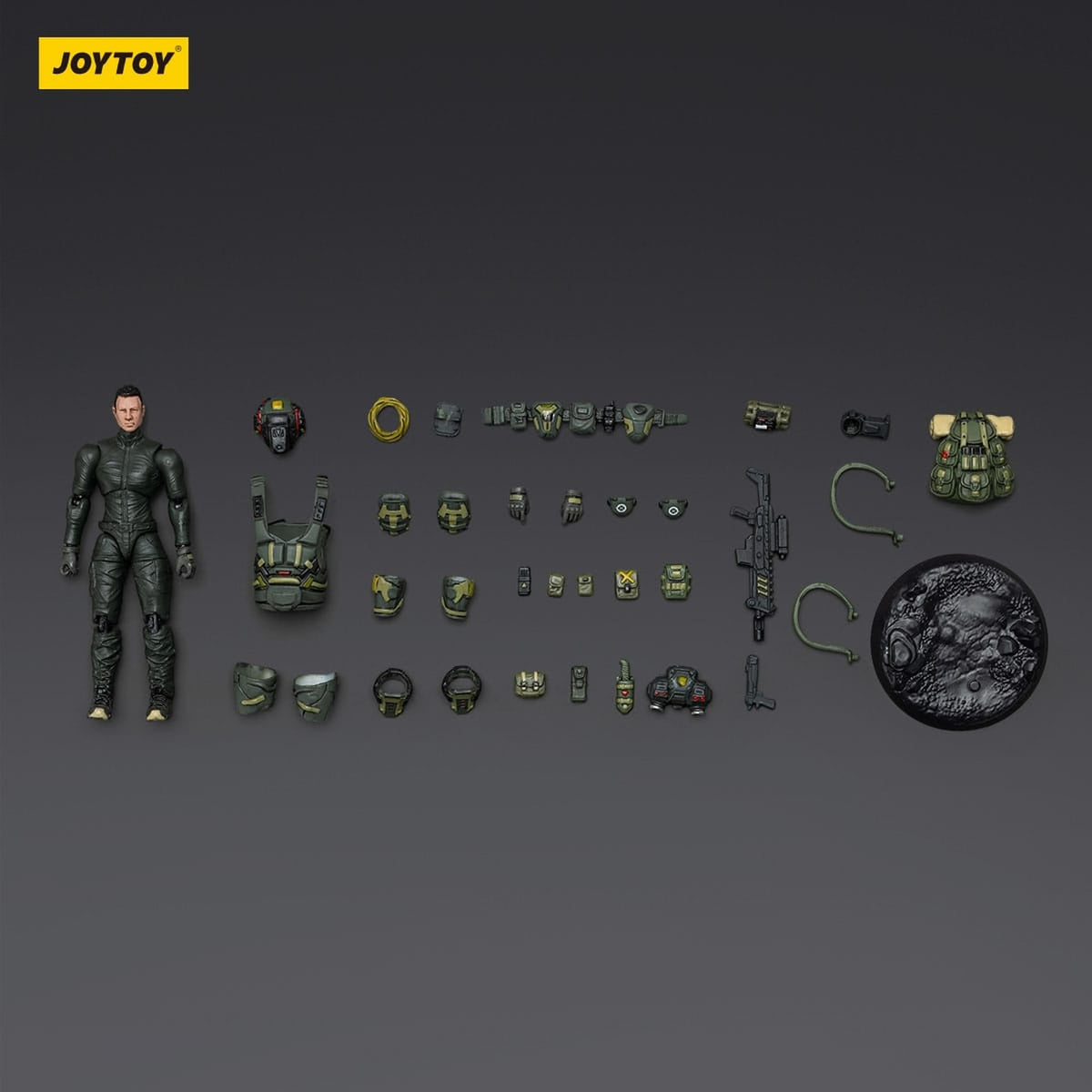 Produktbild Steel Ride Corps Dark Source Actionfigur Assaulter Rhett 7 cm