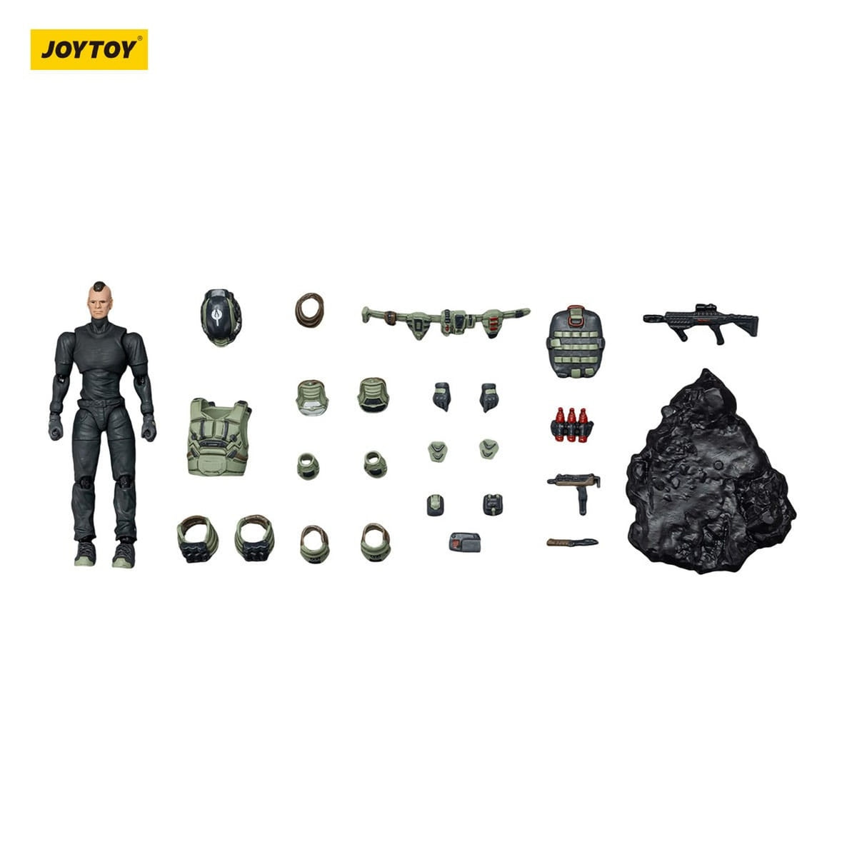 Produktbild Steel Ride Corps Dark Source Actionfigur Assaulter Marco 7 cm