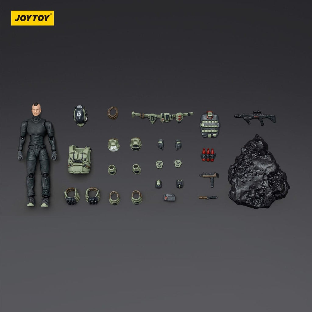 Produktbild Steel Ride Corps Dark Source Actionfigur Assaulter Marco 7 cm
