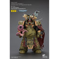 Produktbild Warhammer 40k Actionfigur 1/18 Death Guard Deathshroud Terminator 2 with Manreaper and Plaguespurter Gauntlet 14 cm