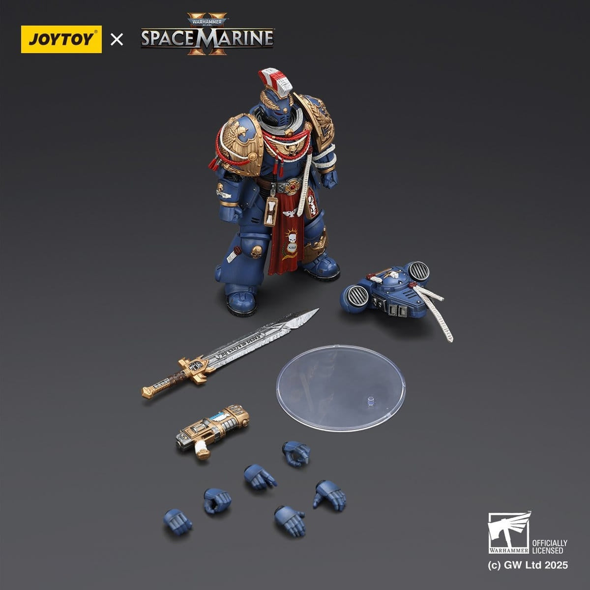 Produktbild Warhammer 40,000 Actionfigur Ultramarines Relic Primus Armour 12 cm