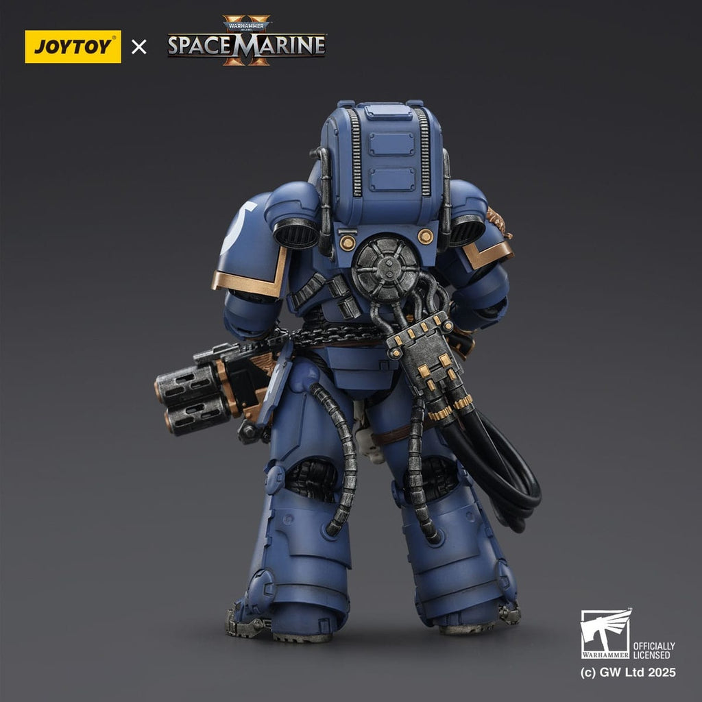 Produktbild Warhammer 40,000: Space Marine 2 Actionfigur Ultramarines Heavy Artificer Armor with Relic Multi-Melta 13 cm