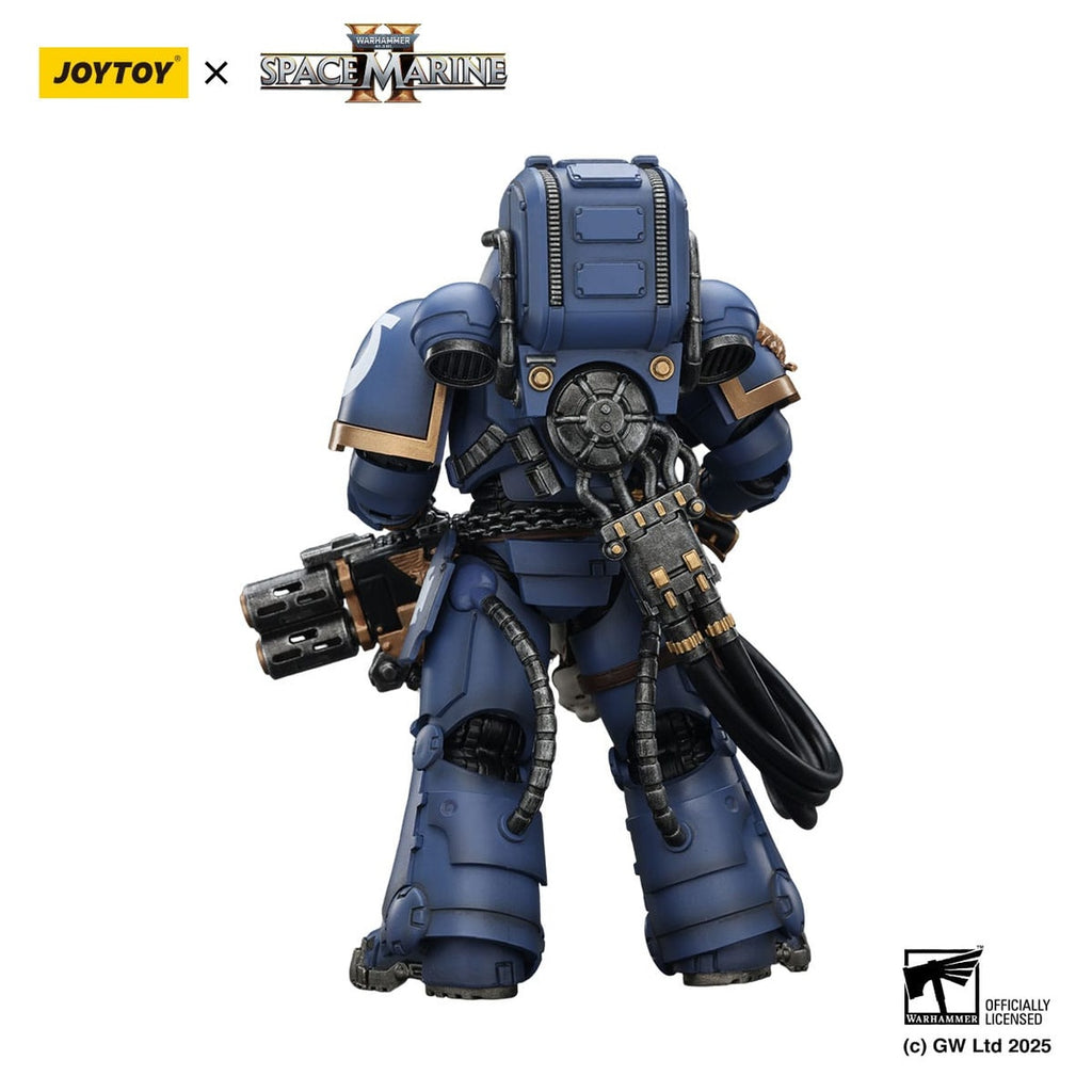Produktbild Warhammer 40,000: Space Marine 2 Actionfigur Ultramarines Heavy Artificer Armor with Relic Multi-Melta 13 cm