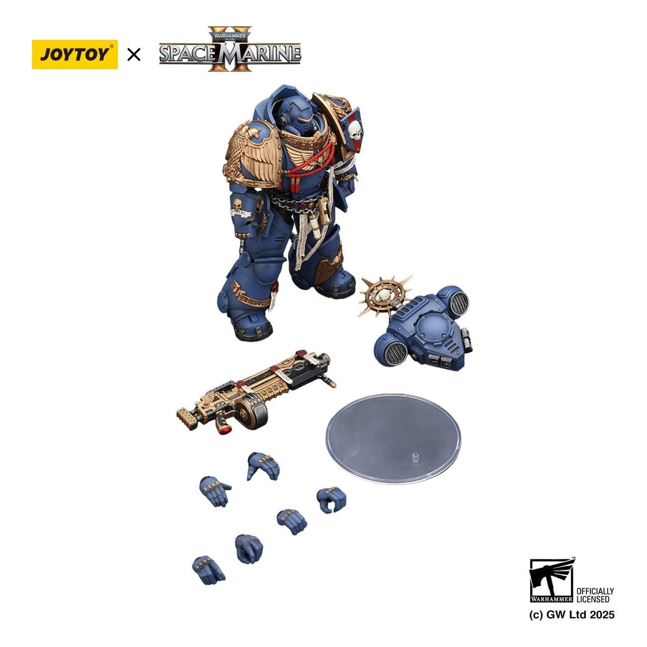 Produktbild Warhammer 40,000 Actionfigur Ultramarines Heavy Relic Primus Armor 13 cm