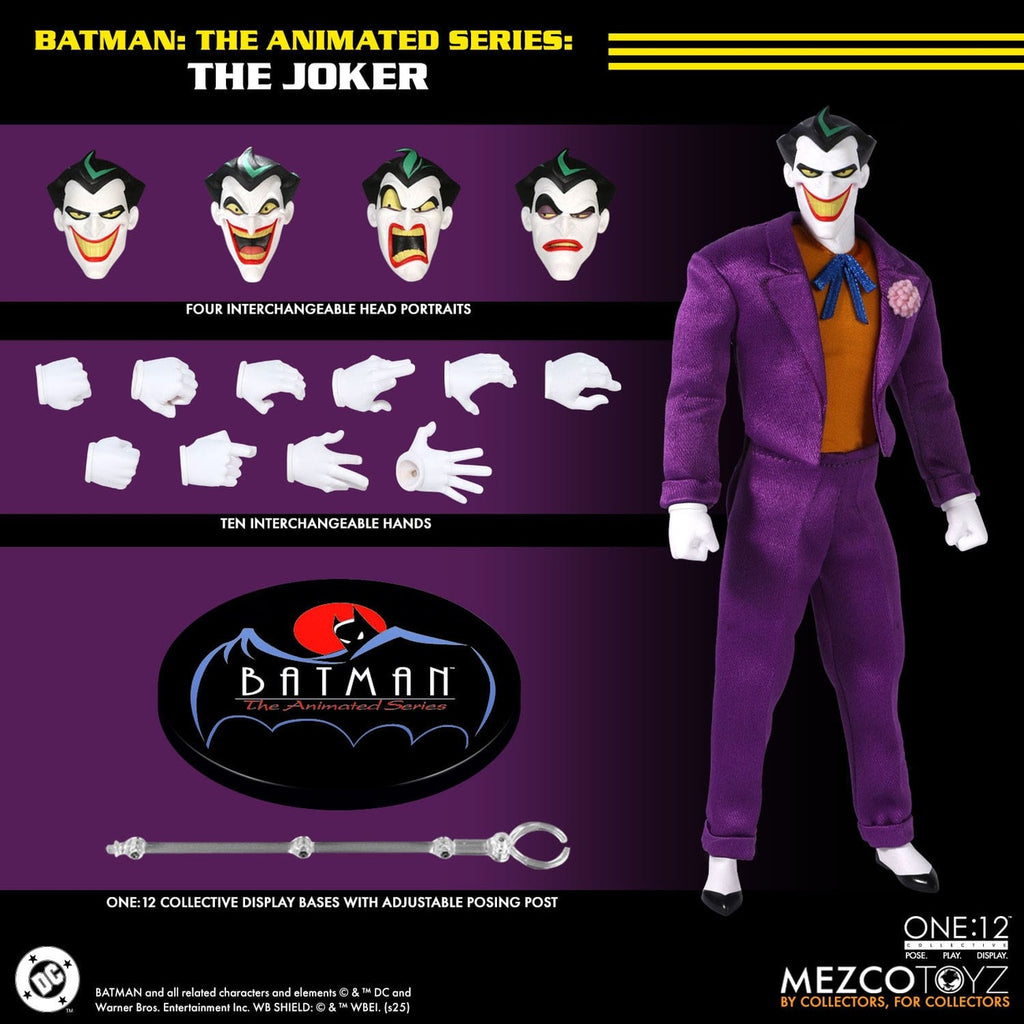 Produktbild Batman: The Animated Series Actionfigur 1/12 The Joker 17 cm
