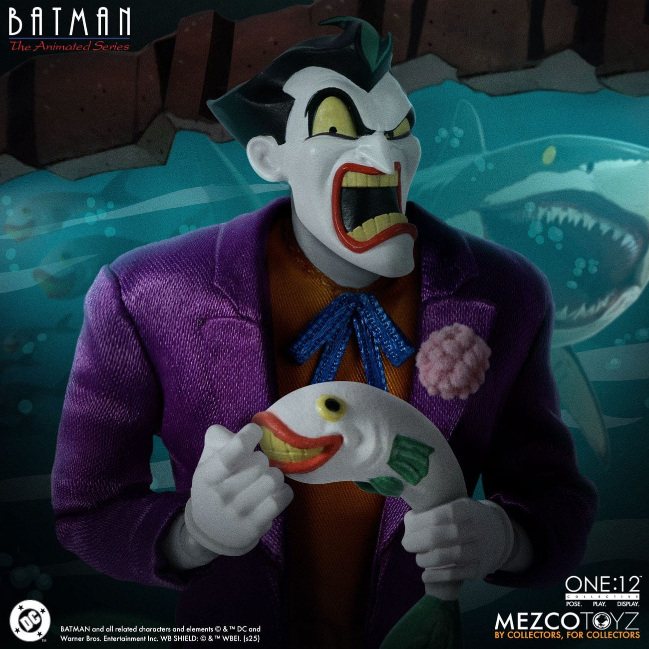 Produktbild Batman: The Animated Series Actionfigur 1/12 The Joker 17 cm