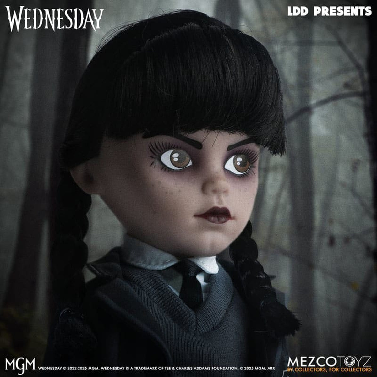 Produktbild Wednesday LDD Presents Puppe Wednesday Nevermore Academy Uniform 25 cm
