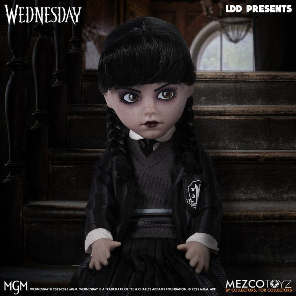 Produktbild Wednesday LDD Presents Puppe Wednesday Nevermore Academy Uniform 25 cm
