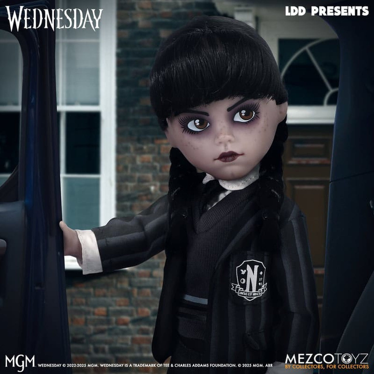 Produktbild Wednesday LDD Presents Puppe Wednesday Nevermore Academy Uniform 25 cm