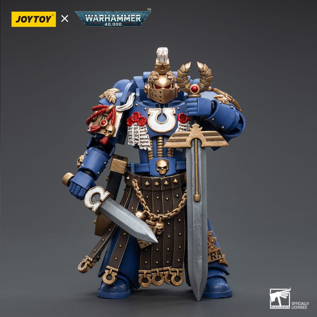 Produktbild Warhammer 40k Actionfigur 1/18 Ultramarines Honour Guard Chapter Champion 12 cm