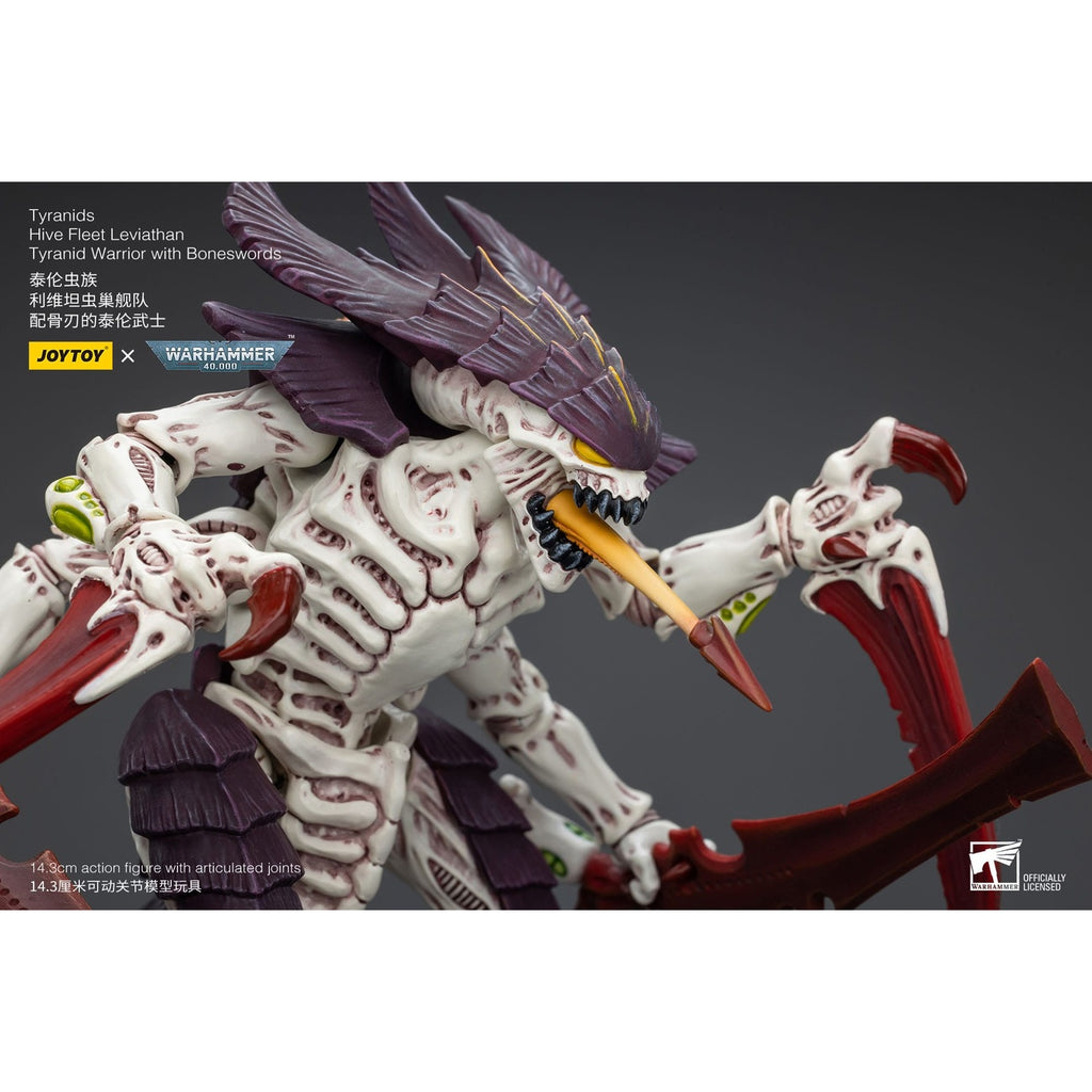 Produktbild Warhammer 40k Actionfigur 1/18 Tyranids Hive Fleet Leviathan Tyranid Warrior with Boneswords 12 cm