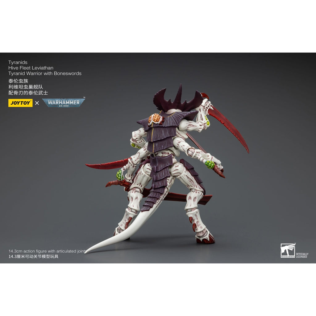 Produktbild Warhammer 40k Actionfigur 1/18 Tyranids Hive Fleet Leviathan Tyranid Warrior with Boneswords 12 cm