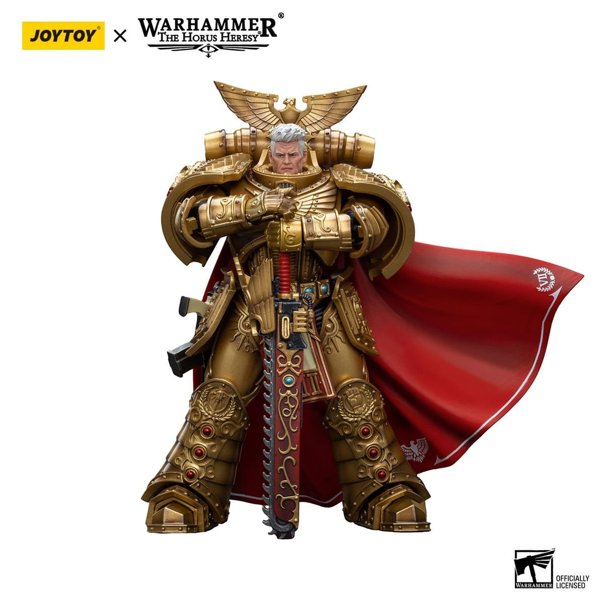 Produktbild Warhammer The Horus Heresy Actionfigur 1/18 Imperial Fists Rogal Dorn Primarch of the 7th Legion 12 cm