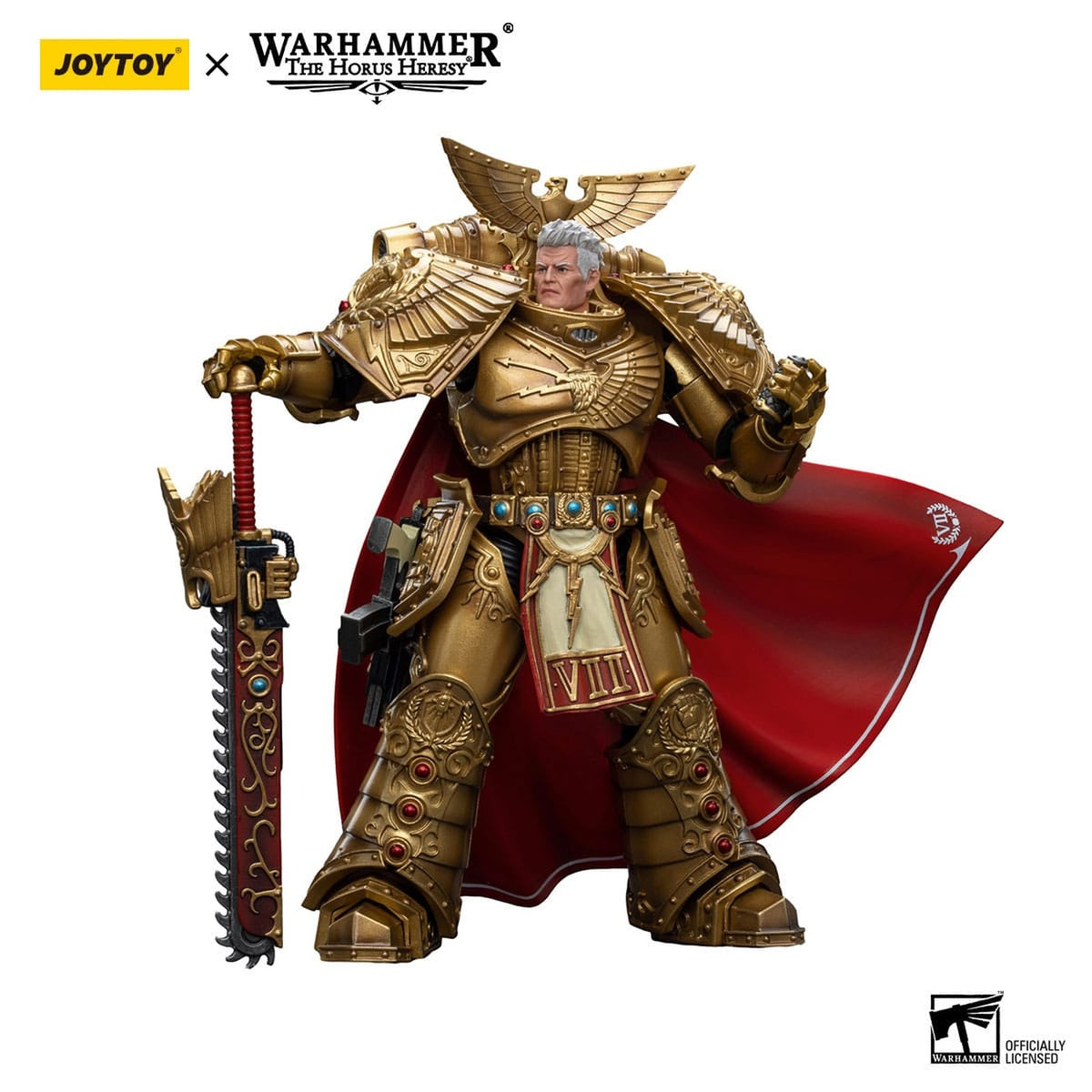 Produktbild Warhammer The Horus Heresy Actionfigur 1/18 Imperial Fists Rogal Dorn Primarch of the 7th Legion 12 cm