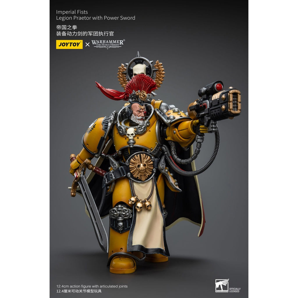 Produktbild Warhammer The Horus Heresy Actionfigur 1/18 Imperial Fists Legion Praetor with Power Sword 12 cm