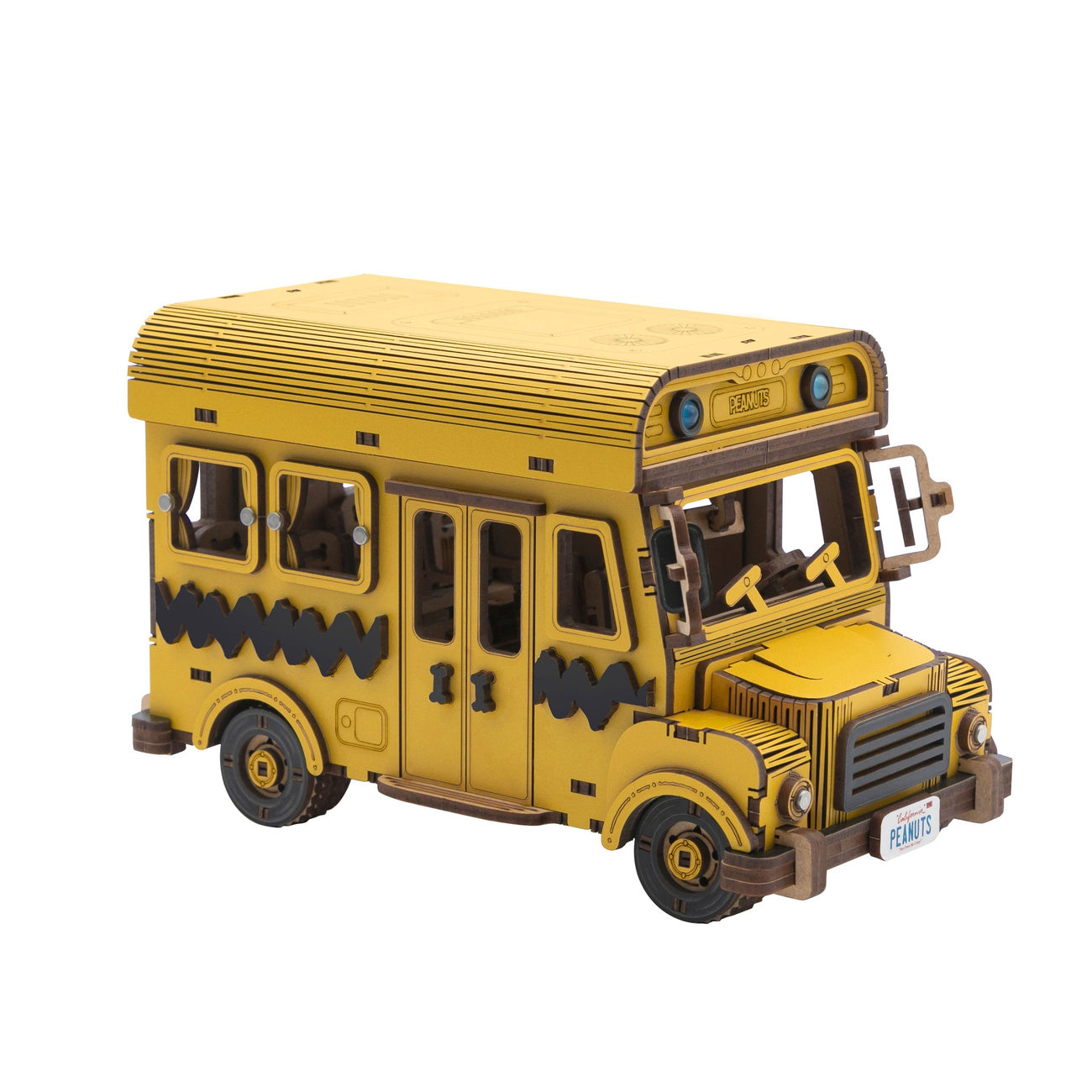 Produktbild Die Peanuts Puremind Bauset School Bus