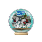Produktbild Die Peanuts Puremind Modellbausatz Wooden Theater Globe Snow Drift