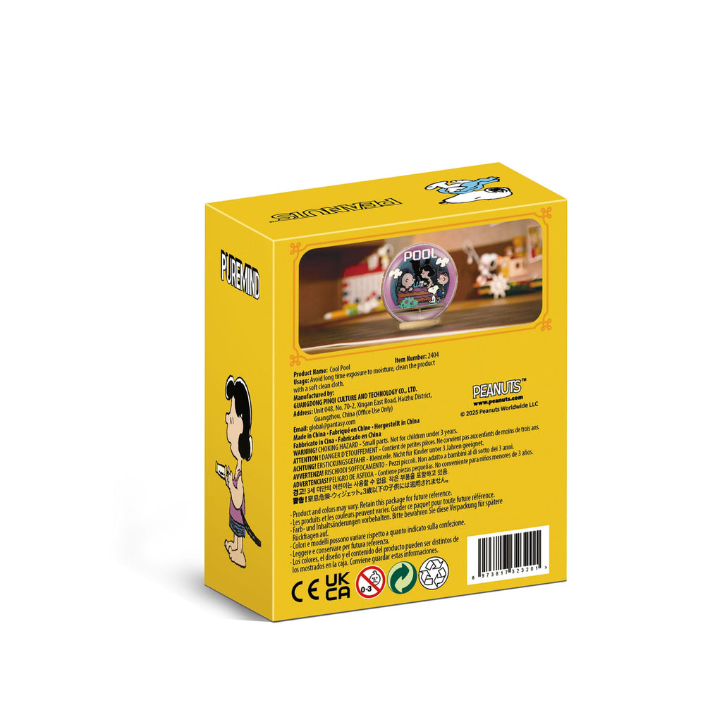 Produktbild Die Peanuts Puremind Modellbausatz Wooden Theater Globe Cool Pool