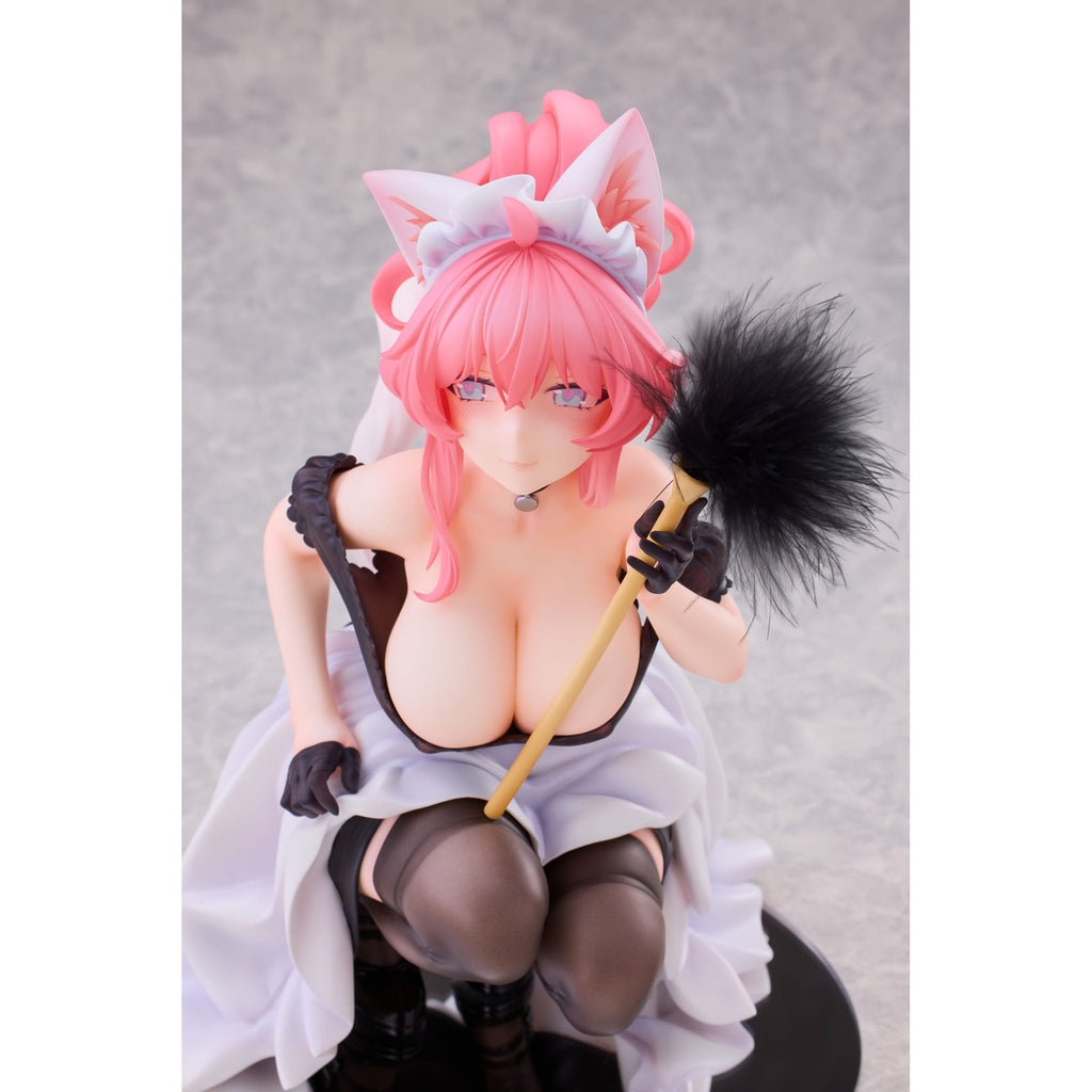 Produktbild Original Character PVC Statue 1/4 Cats Thought Maid Cat Mochan 24 cm