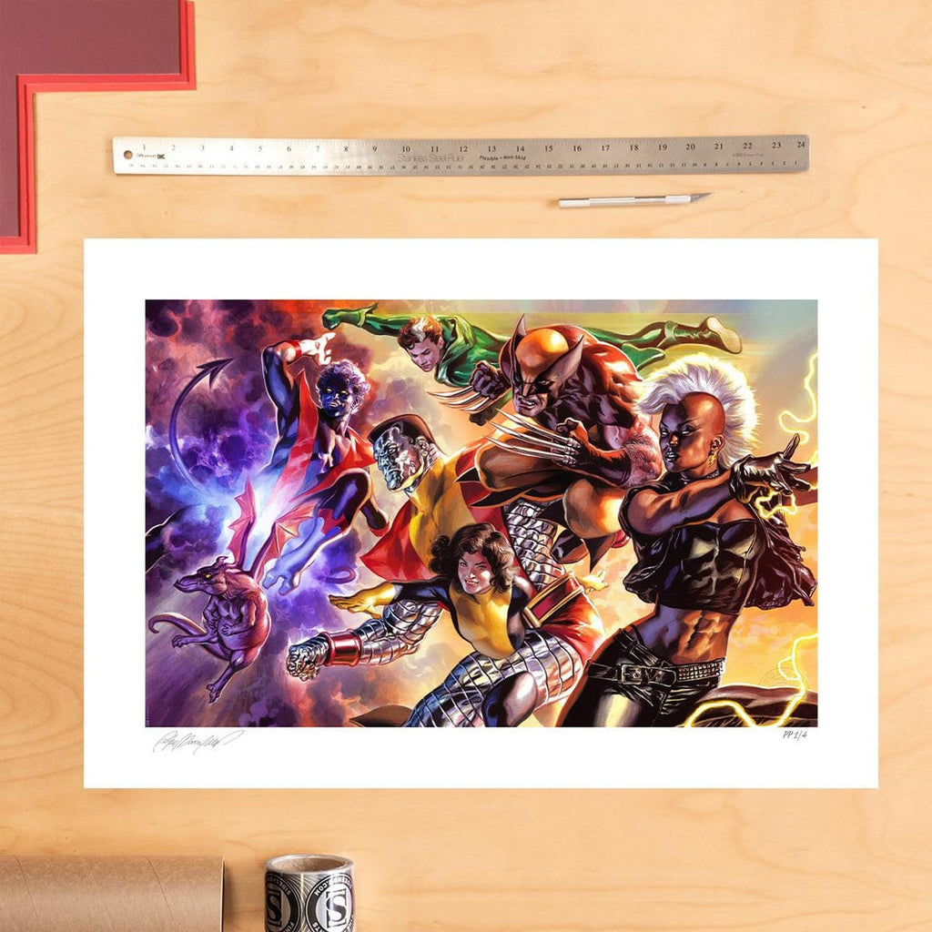 Produktbild Marvel X-Men Kunstdruck The X-Men by Felipe Massafera 46 x 66 cm - ungerahmt