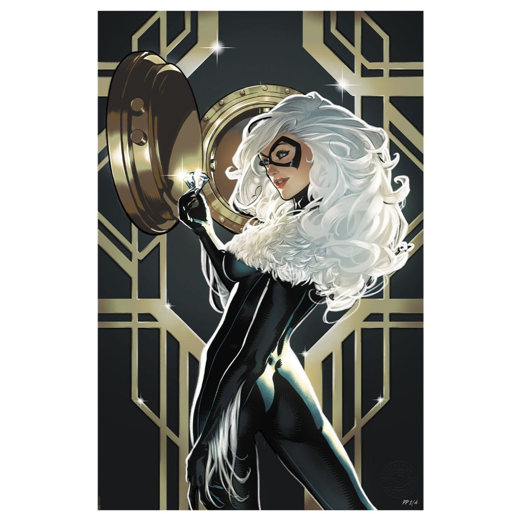 Produktbild The Amazing Spider-Man Kunstdruck Cosmic Black Cat 61 x 41 cm - ungerahmt