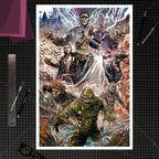 Produktbild Universal Monsters Kunstdruck Universal Monsters by Vincenzo Riccardi 61 x 41 cm - ungerahmt