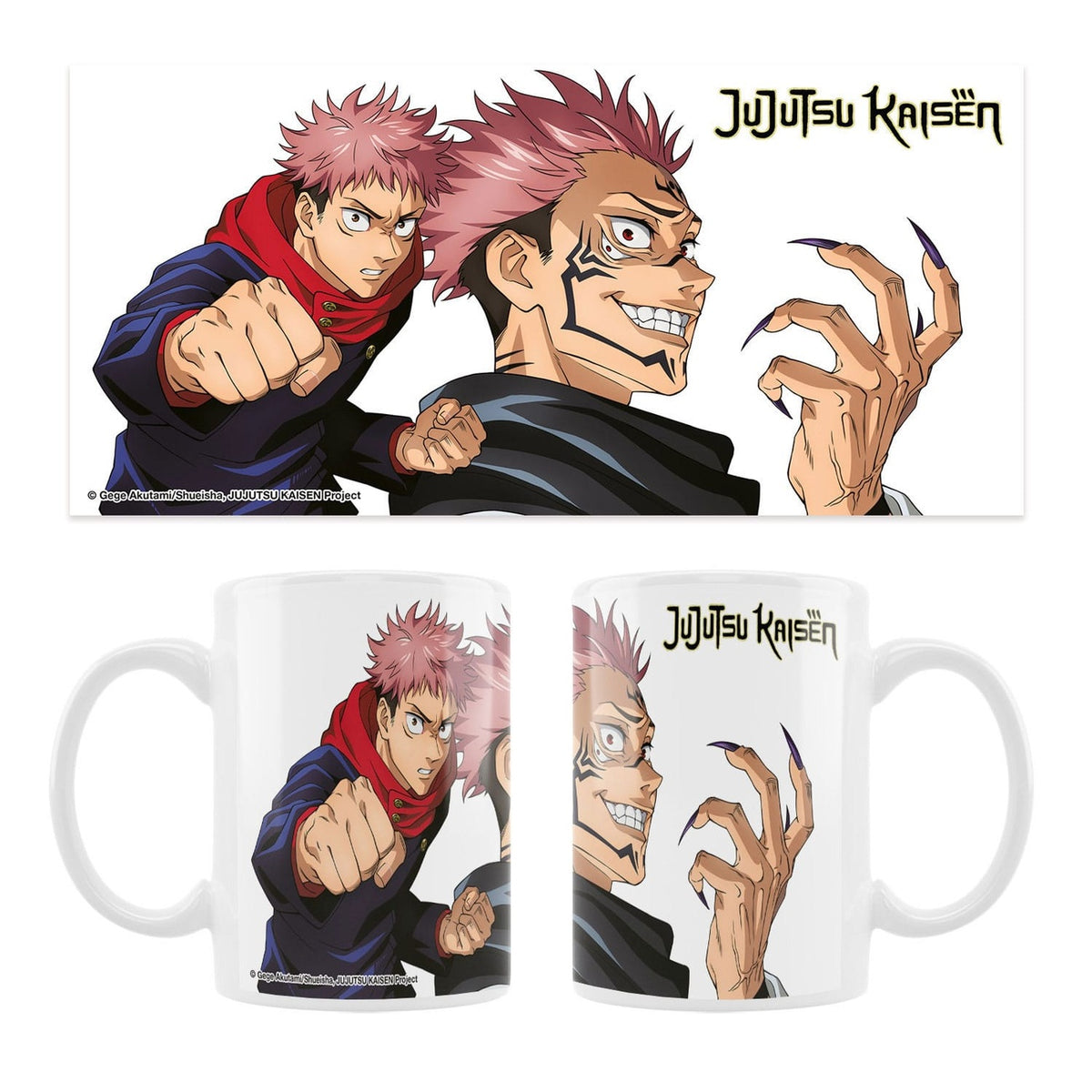 Produktbild Jujutsu Kaisen Keramiktasse Yuji & Sukuna