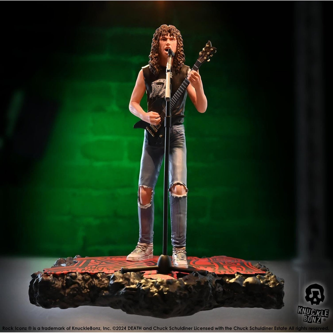 Produktbild Death Rock Iconz Statue Chuck Schuldiner II 22 cm