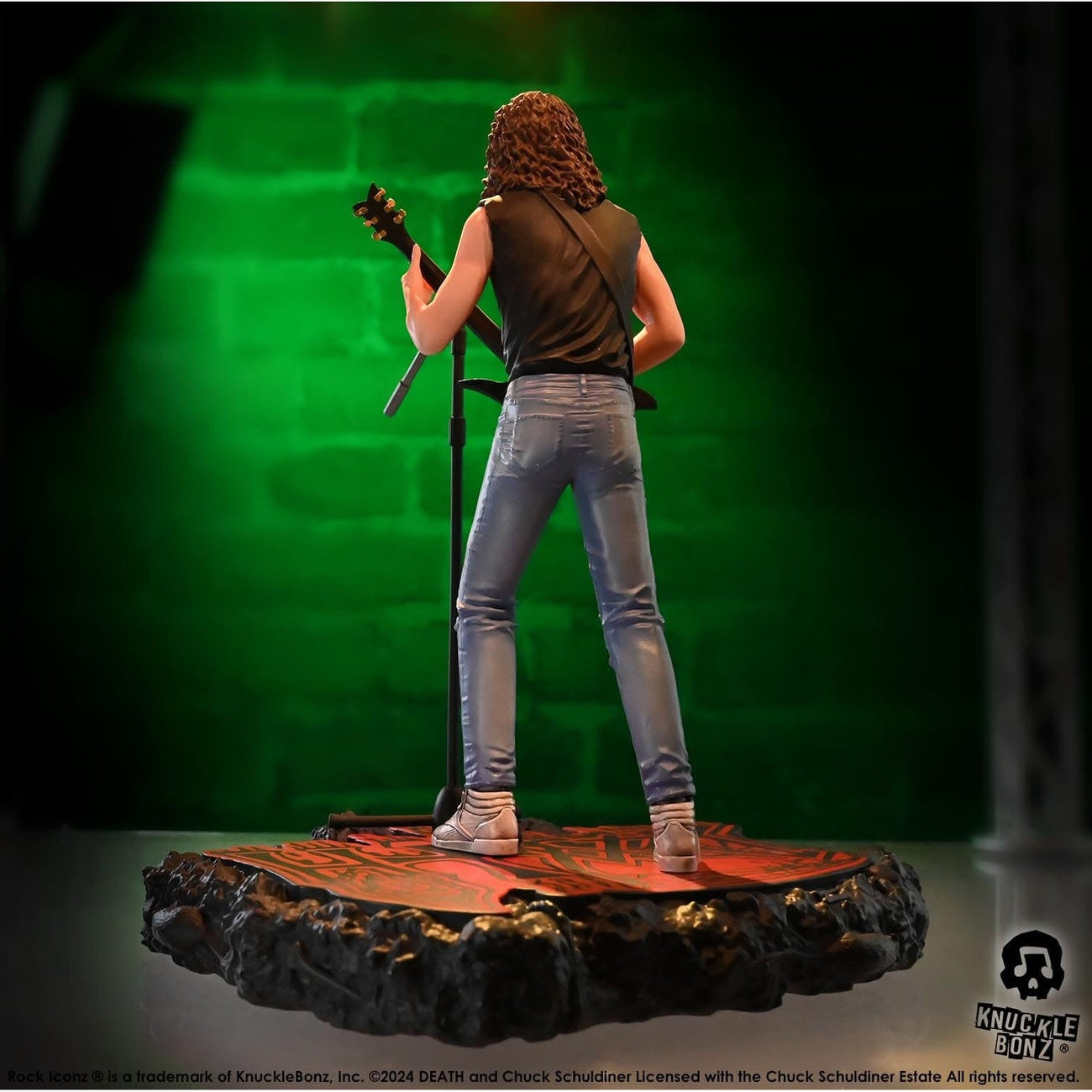 Produktbild Death Rock Iconz Statue Chuck Schuldiner II 22 cm