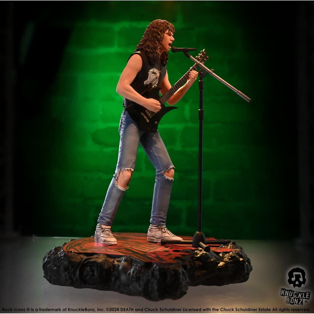 Produktbild Death Rock Iconz Statue Chuck Schuldiner II 22 cm