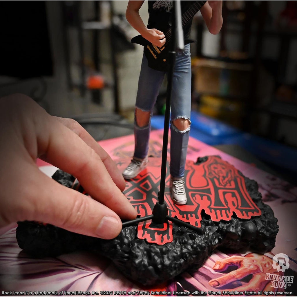 Produktbild Death Rock Iconz Statue Chuck Schuldiner II 22 cm