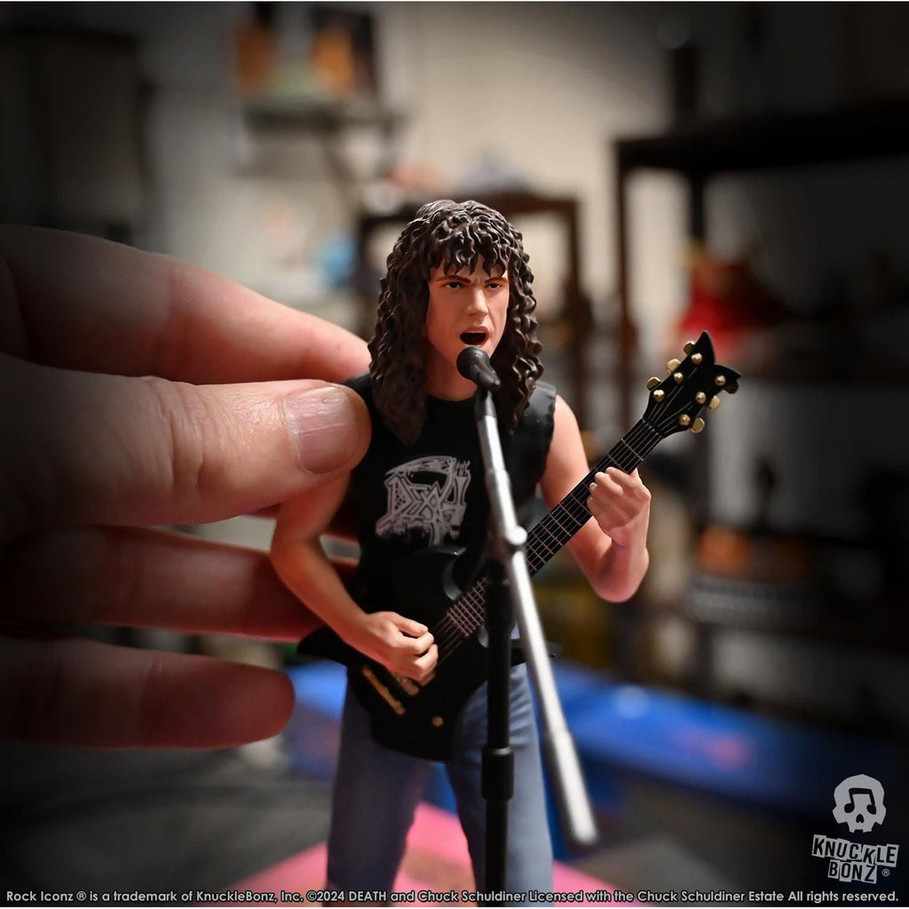 Produktbild Death Rock Iconz Statue Chuck Schuldiner II 22 cm