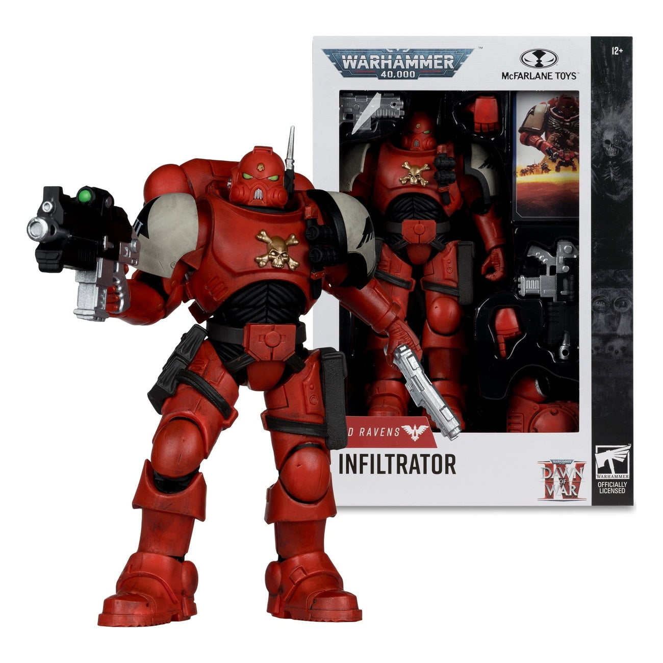 Produktbild Warhammer 40,000 Actionfigur Infiltrator (Blood Ravens ) (Dawn of War 4) 20 cm