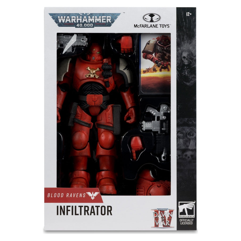 Produktbild Warhammer 40,000 Actionfigur Infiltrator (Blood Ravens ) (Dawn of War 4) 20 cm