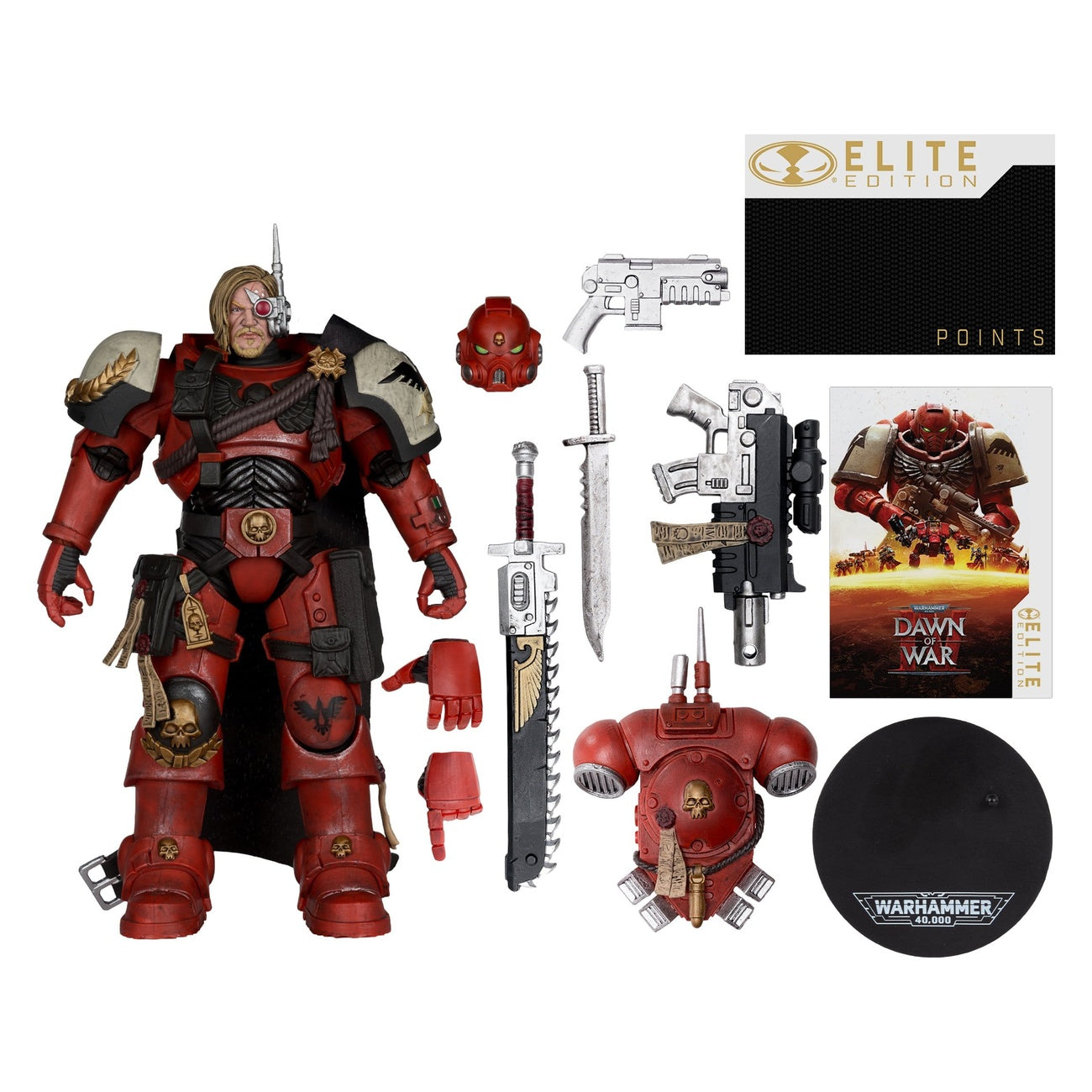 Produktbild Warhammer 40.000 Dawn of War McFarlane Elite Edition Actionfigur Captain Cyrus (Dawn of War 4) 20 cm