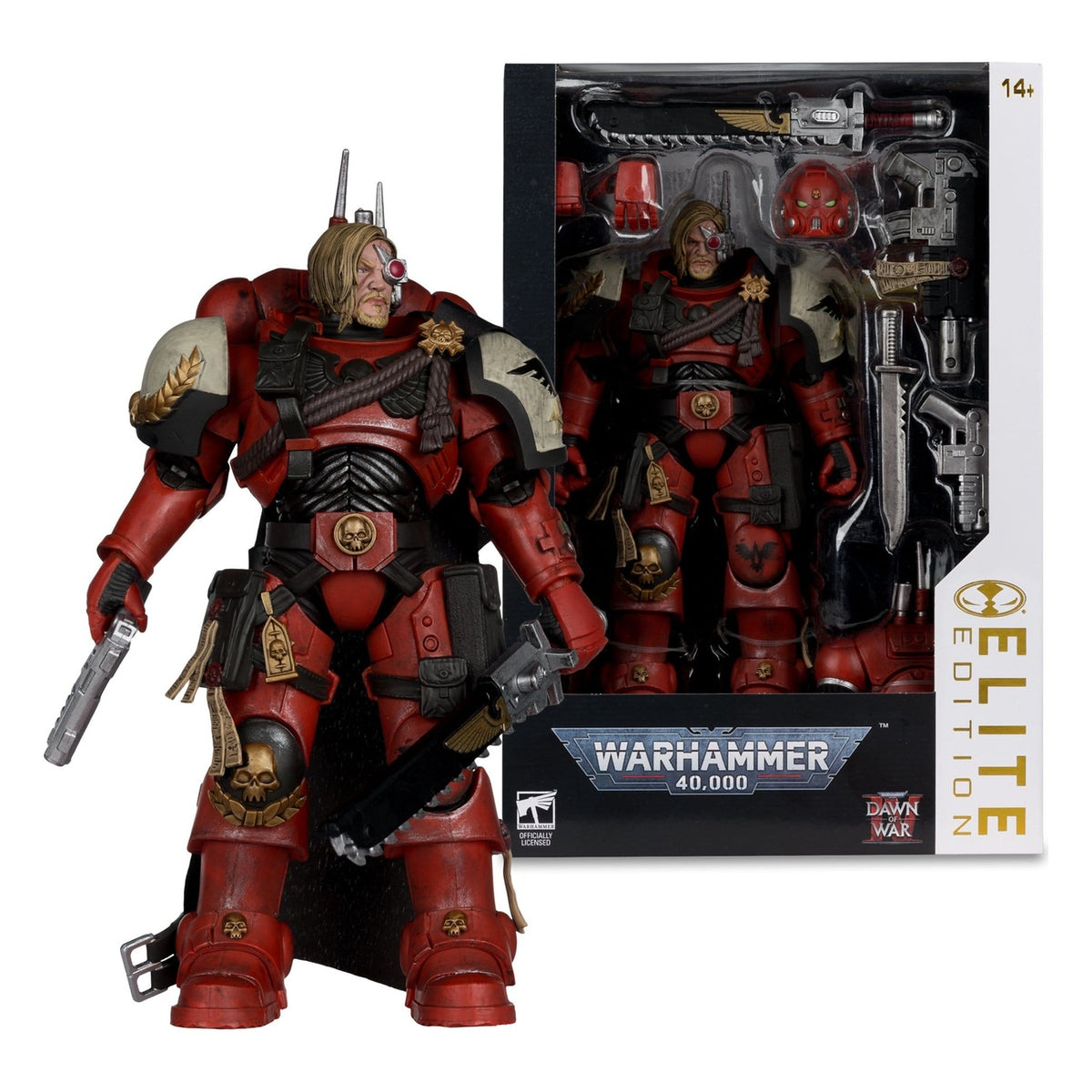 Produktbild Warhammer 40.000 Dawn of War McFarlane Elite Edition Actionfigur Captain Cyrus (Dawn of War 4) 20 cm