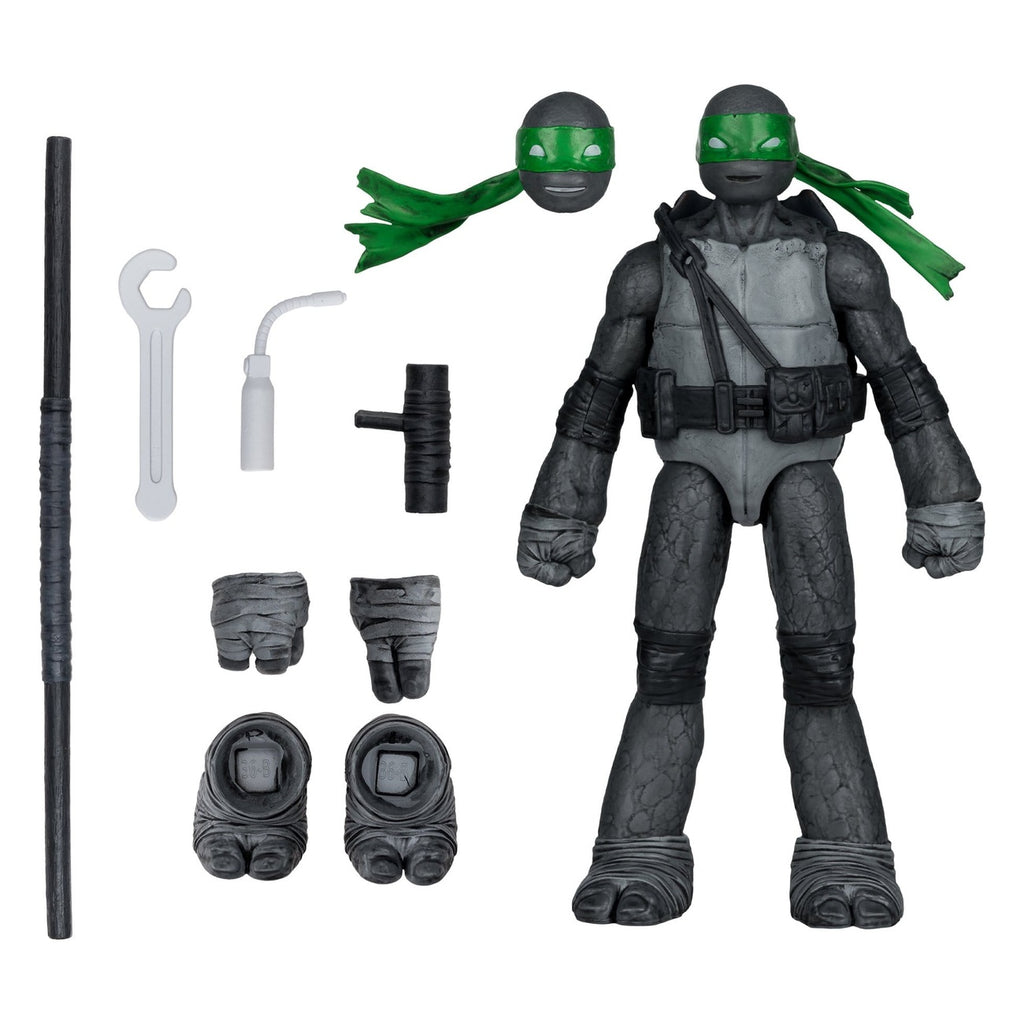 Produktbild Teenage Mutant Ninja Turtles Page Punchers Actionfigur Donatello (Black White & Green) (Red Platinum Edition) 13 cm