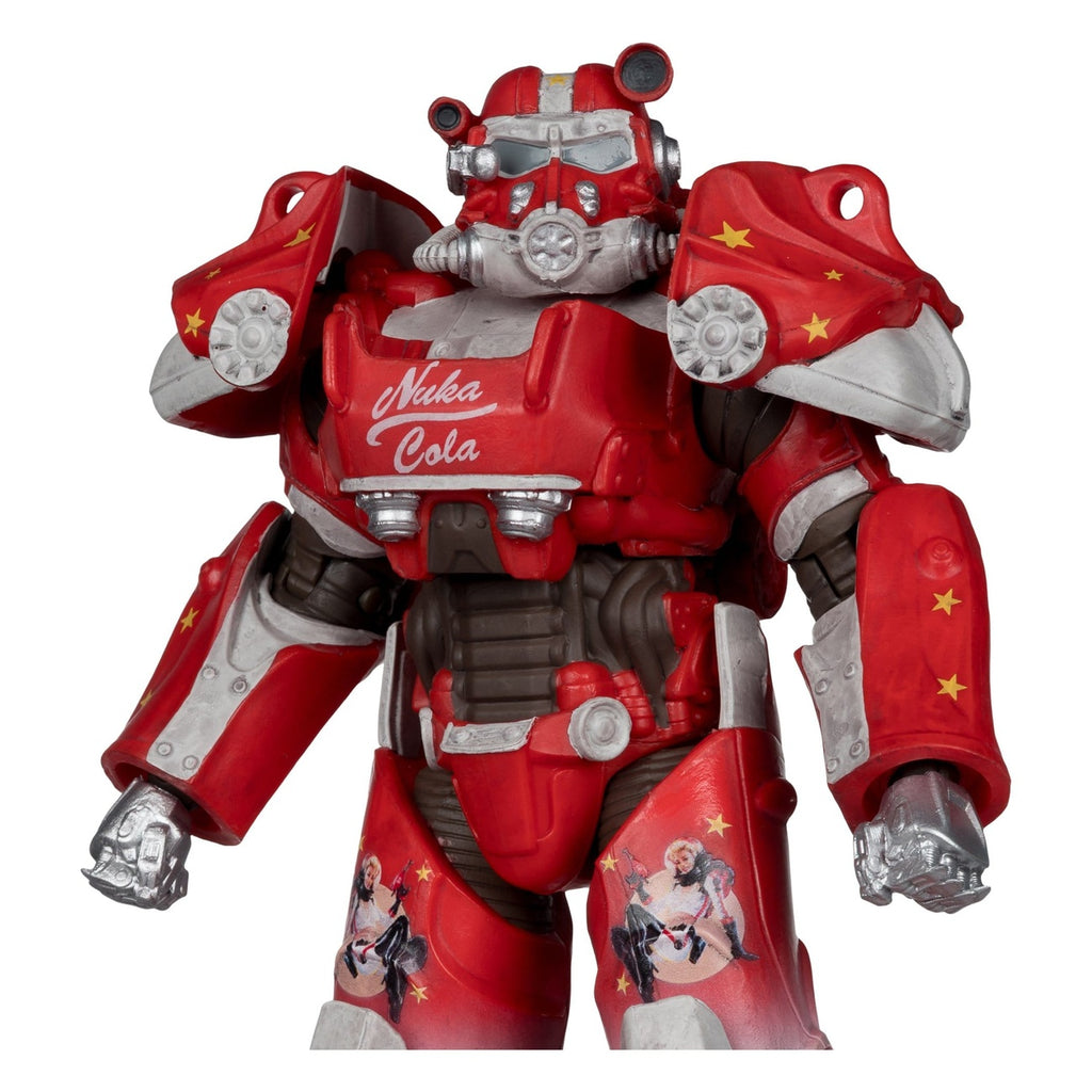 Produktbild Fallout McFarlane Elite Edition Actionfigur Fallout 76 Nuka Cola T-60 (Gold Label) 19 cm