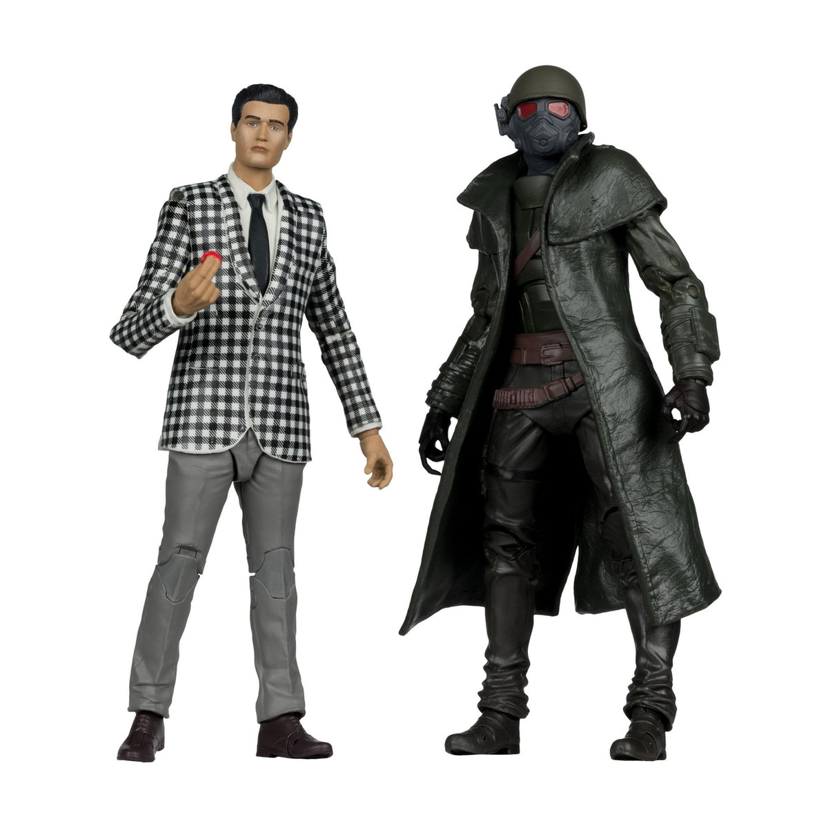 Product image Fallout: New Vegas Statues 2-Pack Riot Ranger Armor & Benny Survivor 18 cm
