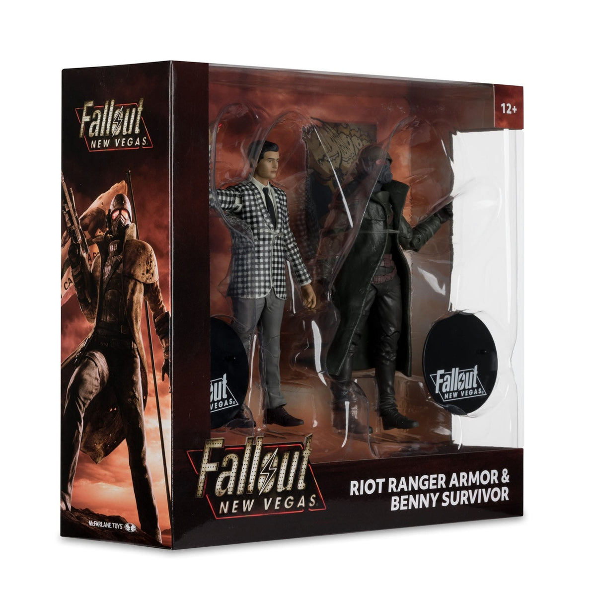 Product image Fallout: New Vegas Statues 2-Pack Riot Ranger Armor & Benny Survivor 18 cm