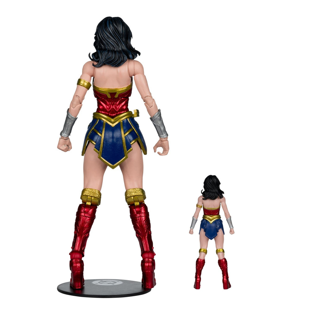 Produktbild DC Justice League Monsterverse DC Multiverse Actionfiguren 2er-Pack Wonder Woman Vs. Atomic Blast Godzilla 18 cm