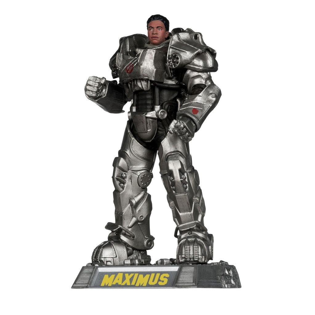 Produktbild Fallout Movie Maniacs Actionfigur Maximus (Season 2) 17 cm