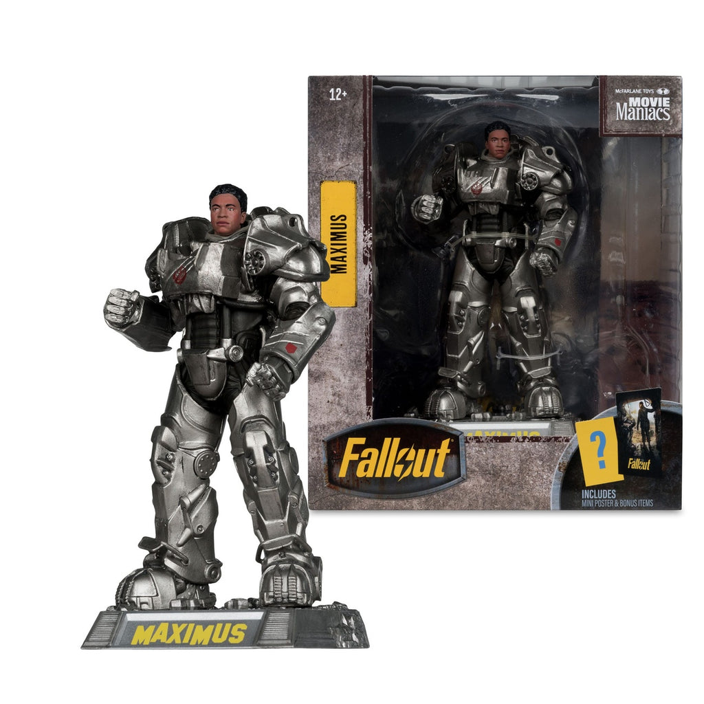 Produktbild Fallout Movie Maniacs Actionfigur Maximus (Season 2) 17 cm