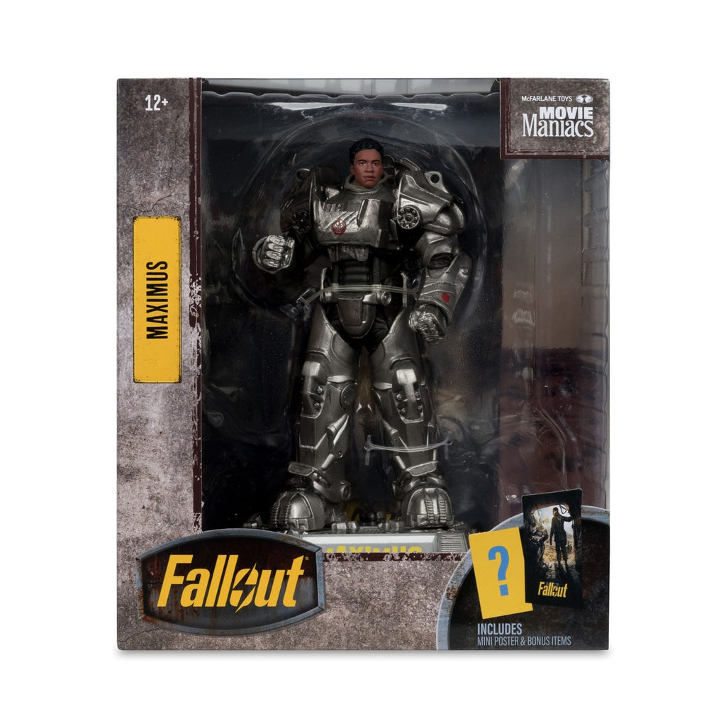 Produktbild Fallout Movie Maniacs Actionfigur Maximus (Season 2) 17 cm