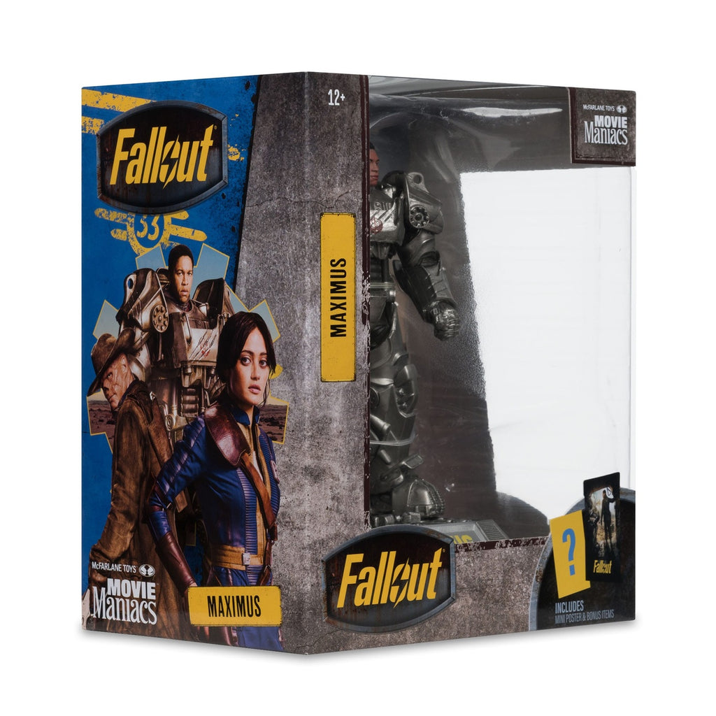 Produktbild Fallout Movie Maniacs Actionfigur Maximus (Season 2) 17 cm