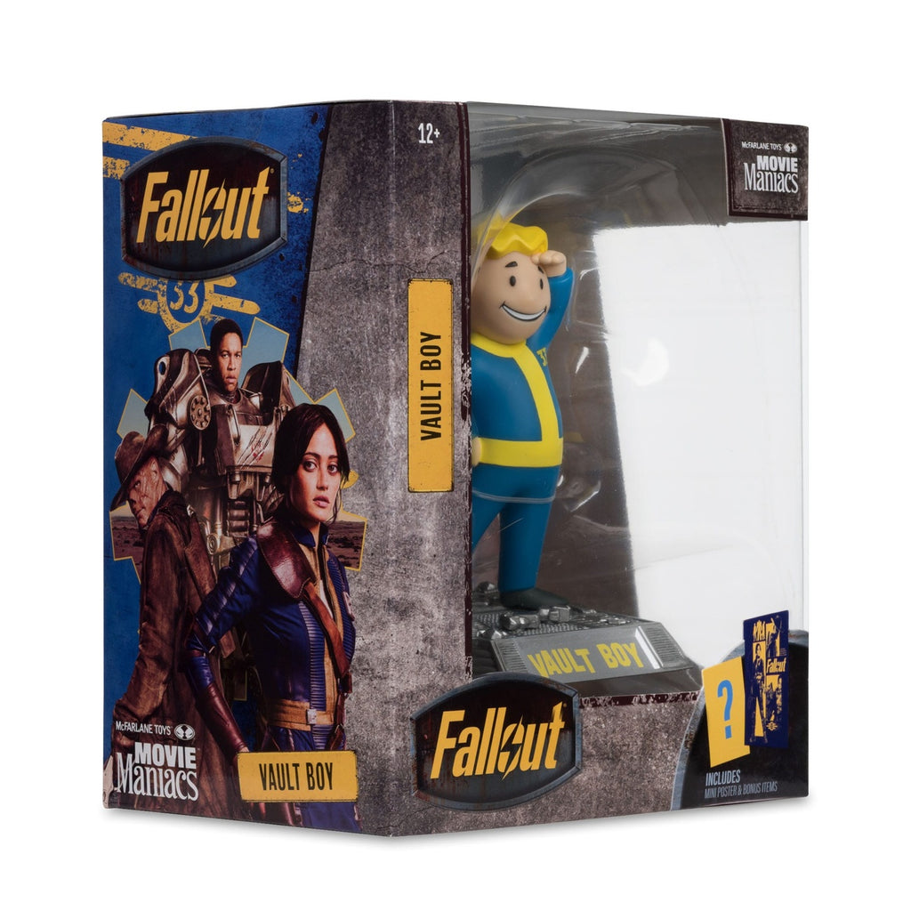 Produktbild Fallout Movie Maniacs Actionfigur Vault Boy Version 3 14 cm