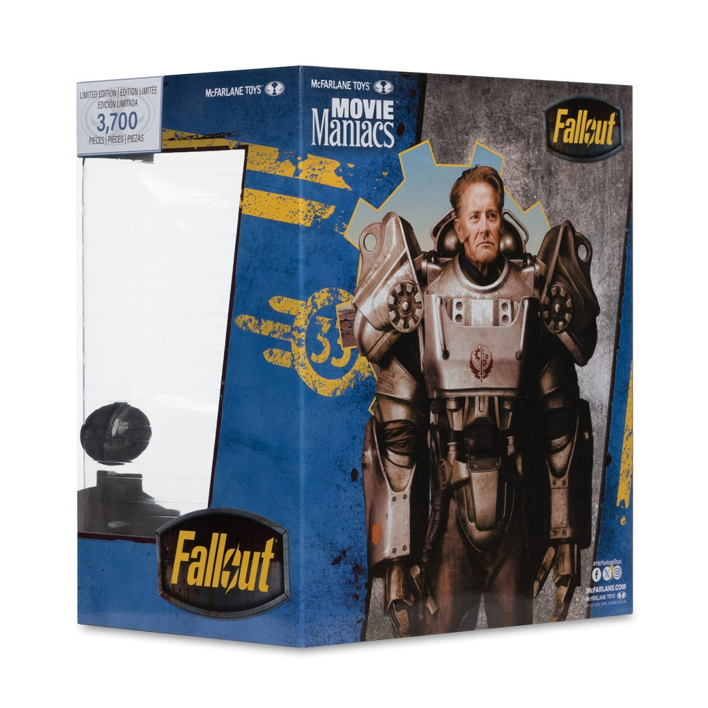 Produktbild Fallout Movie Maniacs Actionfigur Hank Maclean (Season 2) (Red Platinum Edition) 17 cm